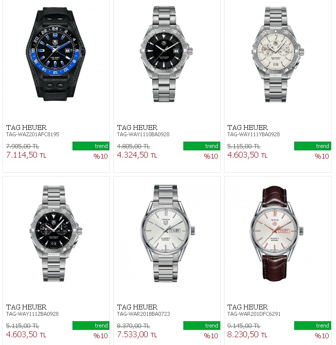 saat modelleri ve fiyatları