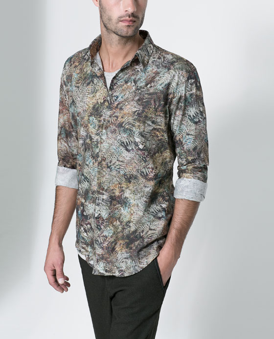 Zara yeni moda erkek gömlek